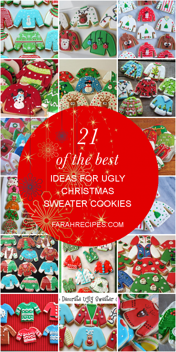 21 Of the Best Ideas for Ugly Christmas Sweater Cookies - Most Popular ...
